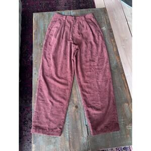 Nwt Madewell corduroy pants burnt orange sz 10
